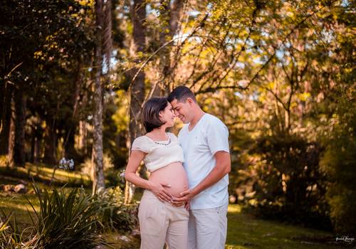 Gestantes de Bruna e Evandro