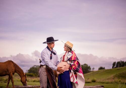Gestantes de Raquel e Pedro 