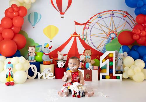 Smash the Cake de Matheus - Circo