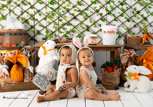 Páscoa   de Arthur e Isabella - Páscoa 