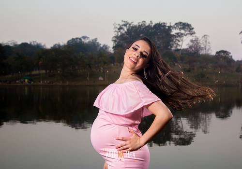 Gestante de Ensaio Gestante Aline + Leandro = Alice