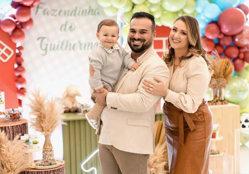 Aniversário Infantil de 1 ano Guilherme