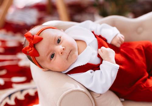 Acompanhamento Mensal de 1 mês Sara - Dia dos pais em família