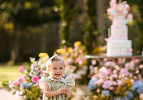 Aniversário Infantil de Primeiro Ano Aurora