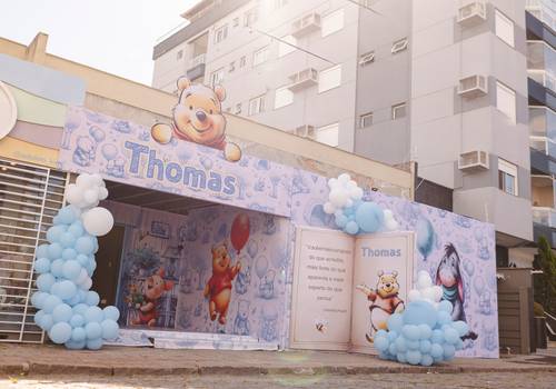 Aniversário Infantil de Primeiro ano Thomas