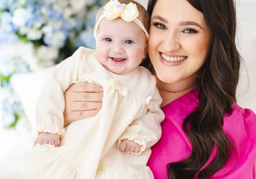 Acompanhamento Mensal de 4 meses Ester - Dia das Mães