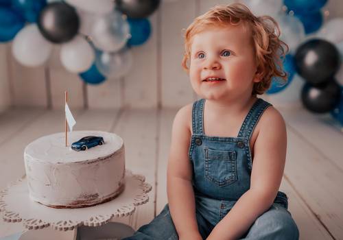 Smash the Cake de Murilo (2 anos)
