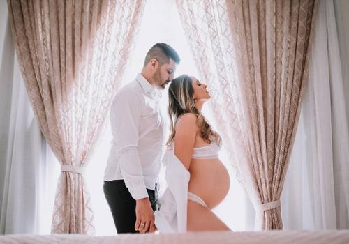 Gestante de Cristiane e Douglas