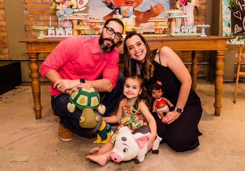 Aniversário de 3 anos da Olivia