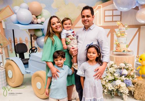 Aniversário de 1 ano do Lucas