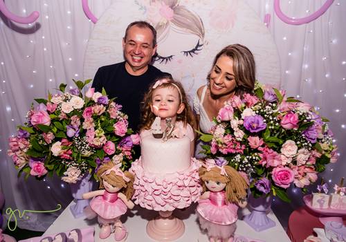 Aniversário de 4 anos da Fernanda