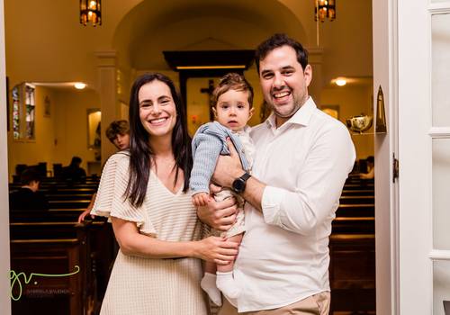 Religioso de Batizado do Rafael