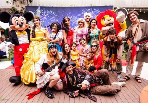 Aniversário de 7 anos da Isabel e 4 anos do Felipe e da Catarina