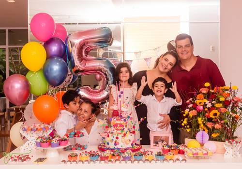 Aniversário de 5 anos da Joana