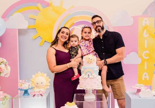 Aniversário de 1 ano da Alicia