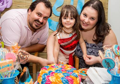 Aniversário de 3 anos da Giulia