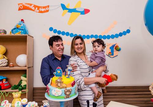 Aniversário de 1 ano do Henri