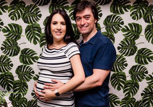 Gestante de Chá de Fraldas - Raquel e Eduardo