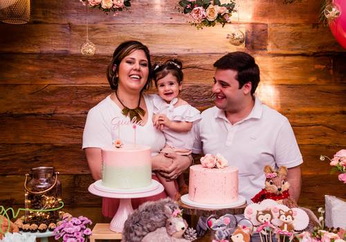 Aniversário de 1 ano da Giulia