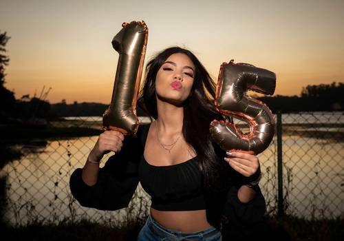 Ensaio 15 anos de Pâmela