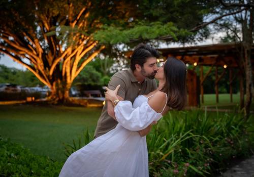 Casamento de Mariana e Leandro - Aquecimento para o casamento