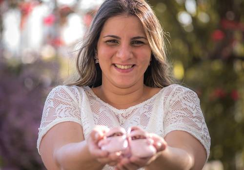 Gestante de Ensaio Gestante Fabiana