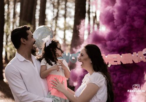 Ensaios de Chá de Revelação Maria Julia