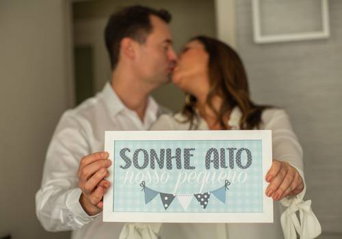 Ensaio de A espera do Gustavo