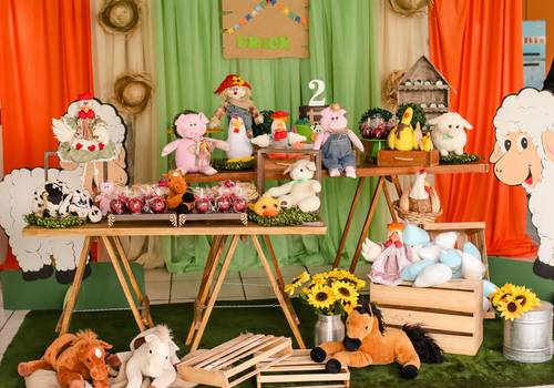 Aniversários Infantis de 02 anos Érick