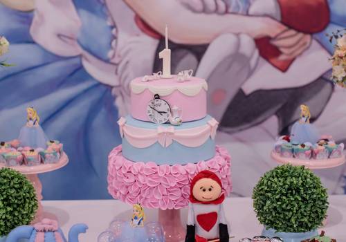 Aniversários Infantis de 1 ano Alice