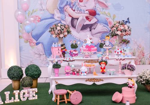 Aniversários Infantis de 02 anos Alice