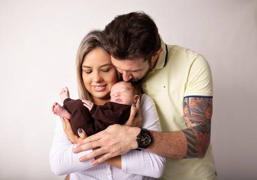 Bebês de Valentim - Newborn