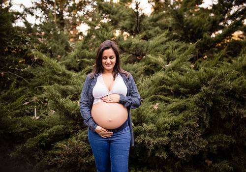 Gestante de A espera de Luísa