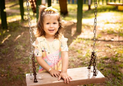 Ensaio Infantil de Júlia