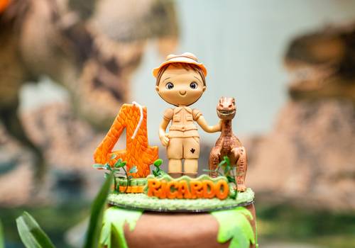 Festa Infantil de 4 aninhos do Ricardo do início ao Parabéns