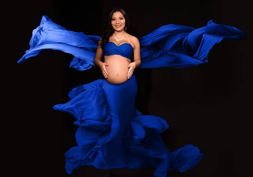 Ensaio de gestante em Estúdio de Mamãe Juliana Lima