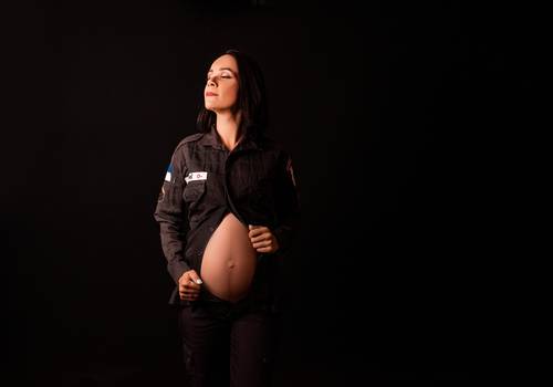 Ensaio de gestante em Estúdio de Ensaio de gestante - Carla Lima