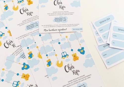 Como fazer chá rifa?