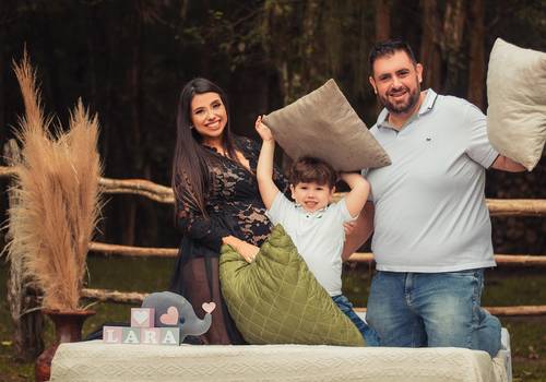 Gestante de Baby Lara a bordo 