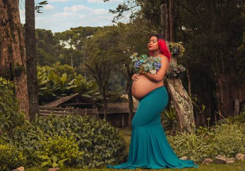 Gestante de Mamãe Rayani