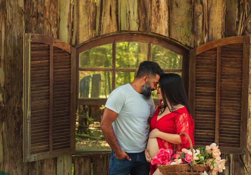 Gestante de Joaquim a bordo