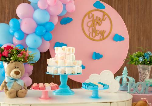 Chá de Bebê / Revelação de Boy or Girl - Chá Revelação