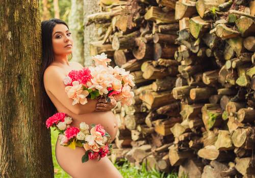 Gestante de Helena a bordo