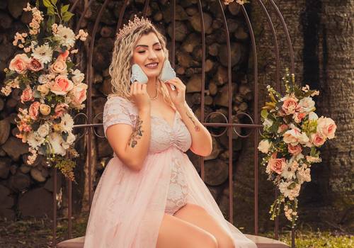 Gestante de Theo a bordo 