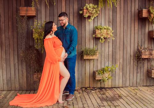 Gestante de Helena a bordo