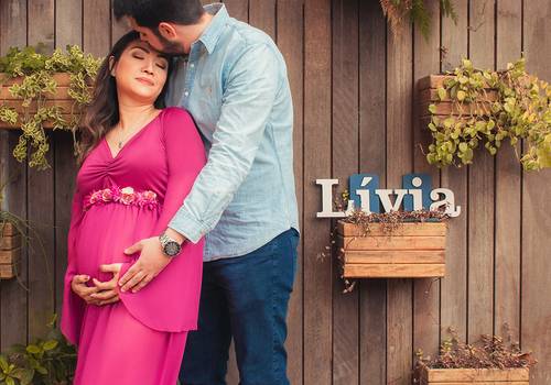 Gestante de Livia a bordo