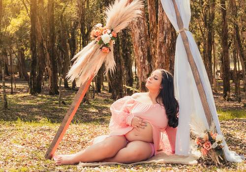 Gestante de Zoe a bordo