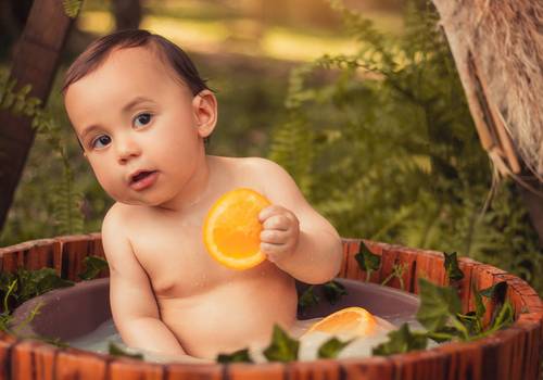 Família de 1 ano do Isaac