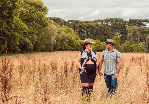 Gestante de Luna Valentina 