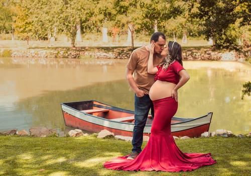 Gestante de Antony a bordo